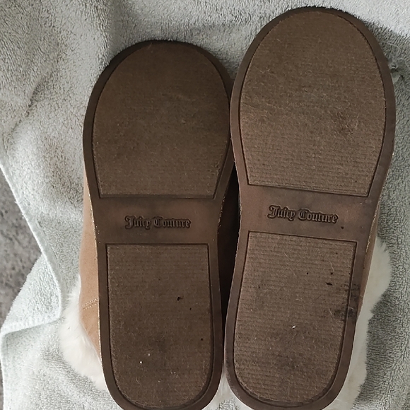 UGG Brown and Cream Fur-Lined Slippers - Picture 9 of 9